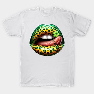 St Patrick Lips T-Shirt